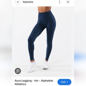 Alphalete Aura Legging - Ink Blue